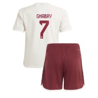 Otroški Nogometni dresi Bayern Munich Serge Gnabry #7 Tretji 2023-24 Kratek Rokav (+ Kratke hlače)